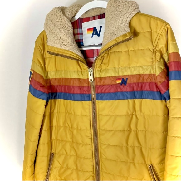 Rare Aviator Nation Trekker Puffer unisex jacket - Picture 5 of 10